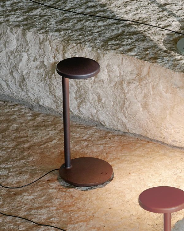 Flos Oblique Qi Lampada scrivania 2700K Matt Brown 09.8310.DW