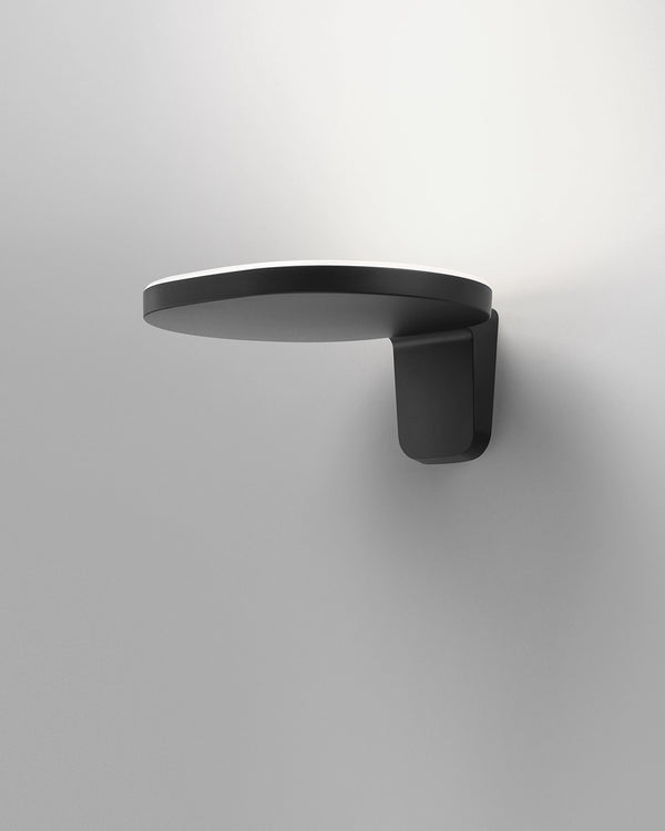 Flos Oplight W1 Lampada a Parete Textured nero satinato F4681030