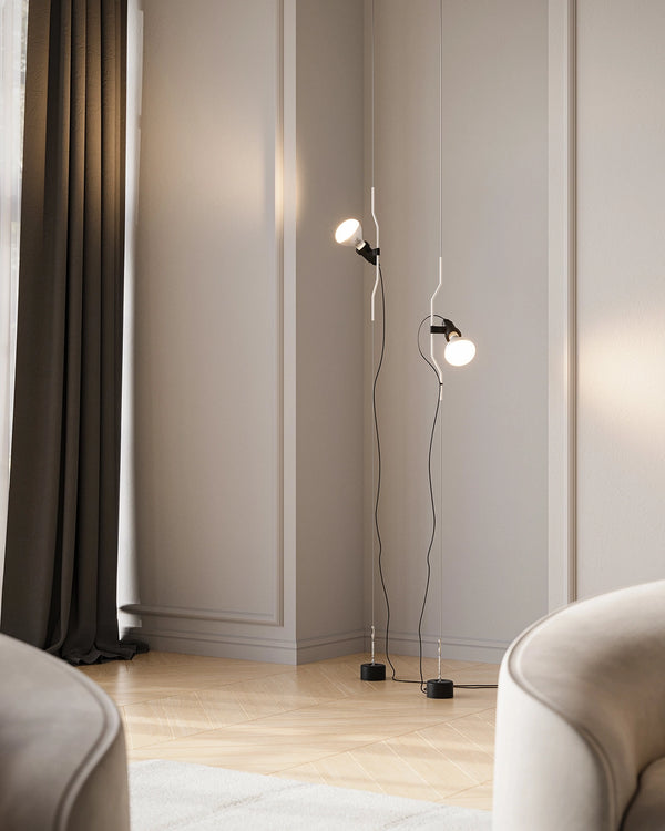 Flos Parentesi On/ Off Lampada a Sospensione Bianco F5400009