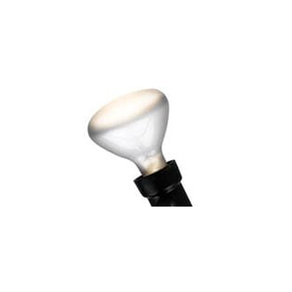 Flos Parentesi Lampadina Led 2700K 1180Lm dimmerabile accesa in ambiente, design e diffusione della luce