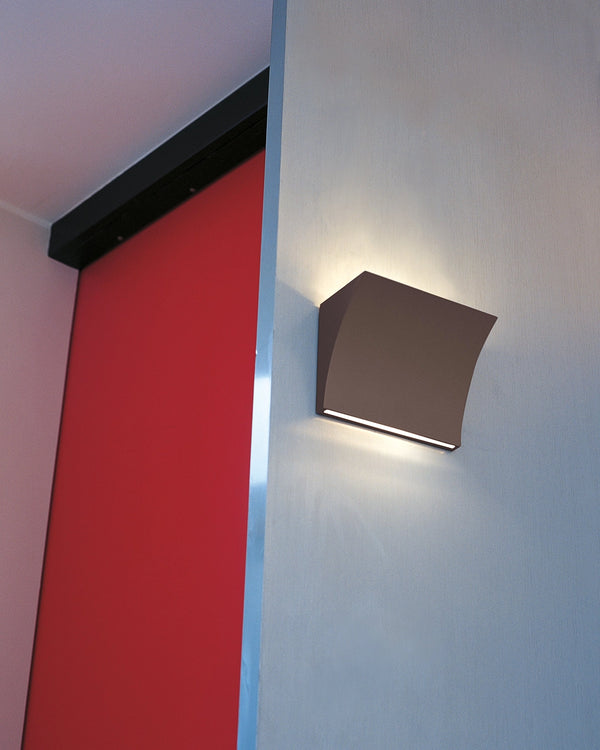 Flos Pochette Up/Down Led Lampada a Parete Grey F9705020