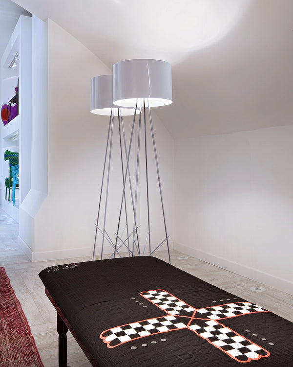 Flos Ray Floor 2 Lampada a pavimento con dimmer white F5921009