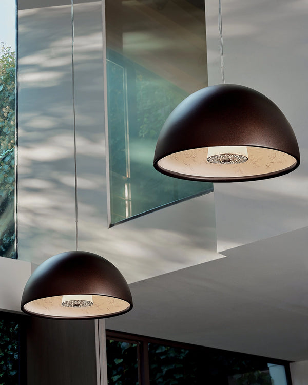 Flos Skygarden Small Lampada sospesa Matt Rusty Brown F6405047