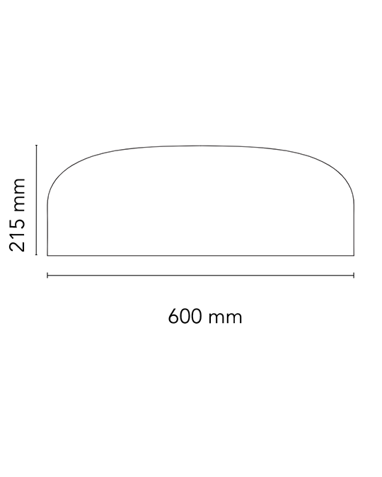 Flos Smithfield Ceiling Pro Lampada 60 cm a soffitto Bianco F1366009