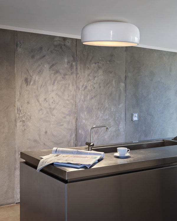 Flos Smithfield Ceiling Pro Lampada 60 cm a soffitto Bianco F1366009