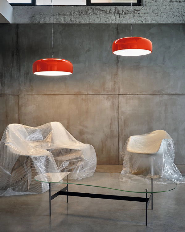 Flos Smithfield Suspension Lampada a Sospensione red F1371035