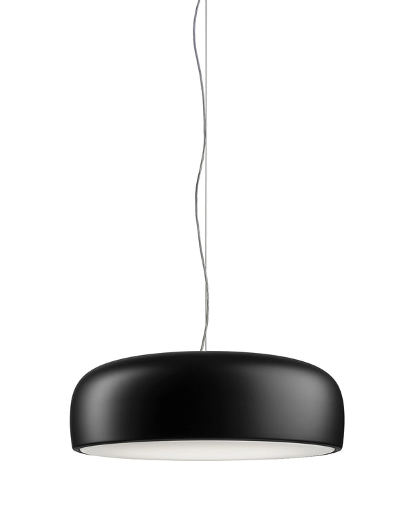 Flos Smithfield Suspension Lampada led a Sospensione matt black F1371031
