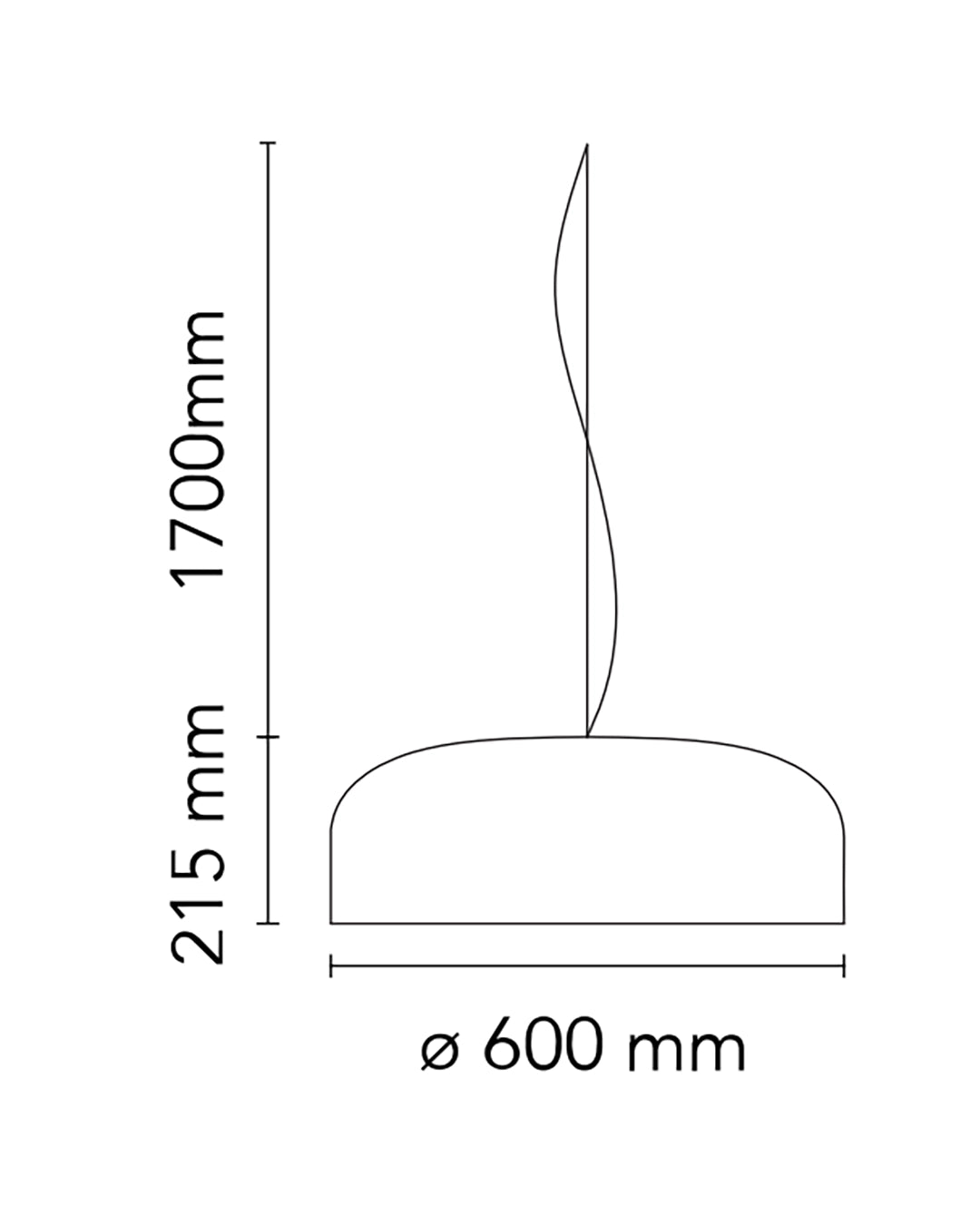 Flos Smithfield Suspension Pro Lampada led sospesa red F1367035