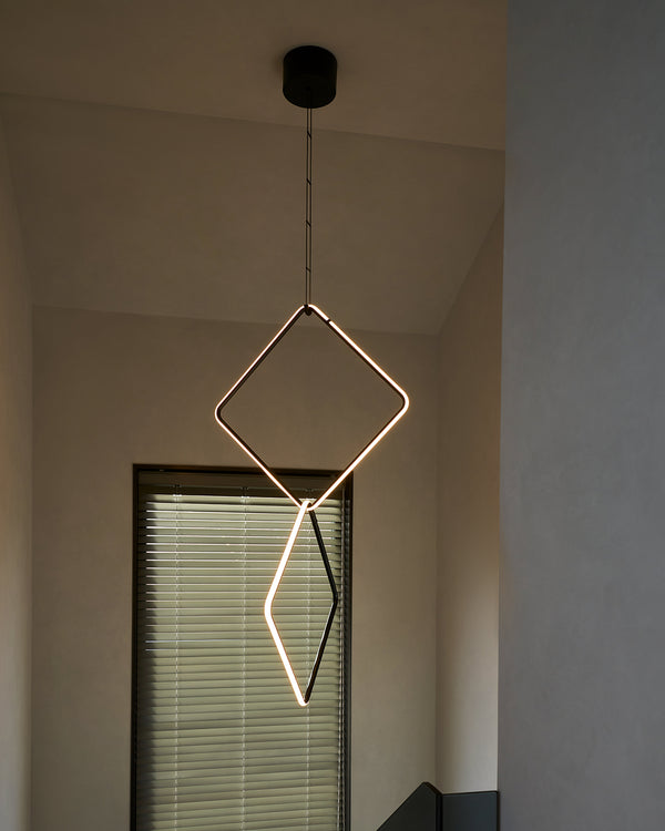 Flos Square Large Lampada a sospensione nero Opaco F0409030 – Flos