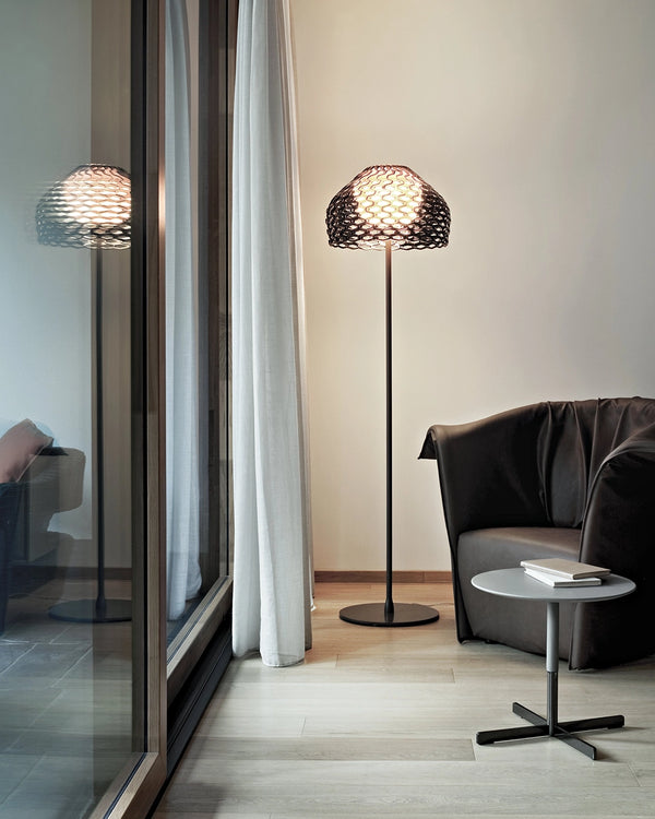Flos Tatou Floor Lampada a pavimento Ocre Grey F7764048