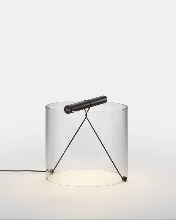 Flos To-tie T1 Lampada da tavolo a luce diffusa Anodizzato Nero F7541031