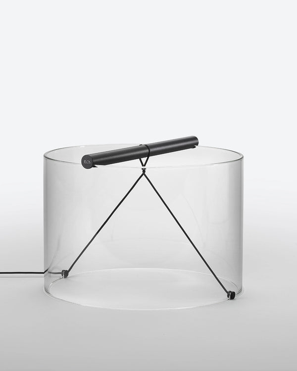 Flos To-tie T3 Lampada da tavolo a luce diffusa in Anodizzato Nero F7543031