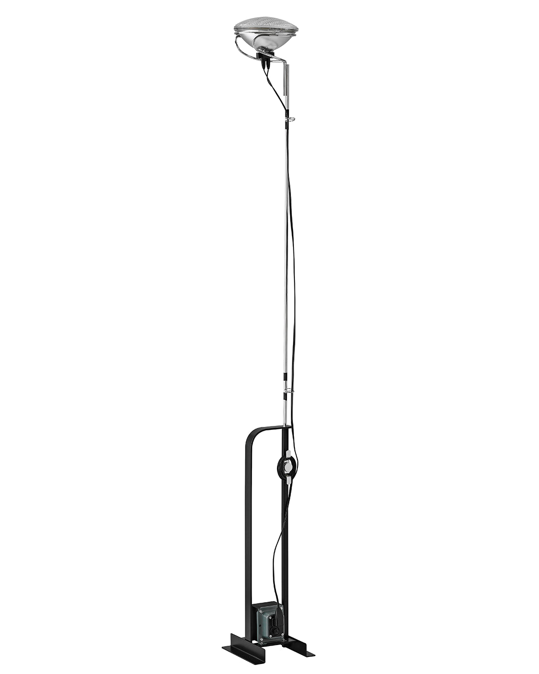 Flos Toio Led Lampada a Pavimento telescopica Nero F7630030 – vista 7