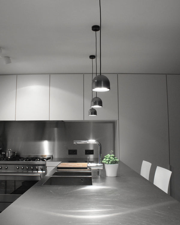 Flos Wan Suspension Lampada a sospensione Black F9560030