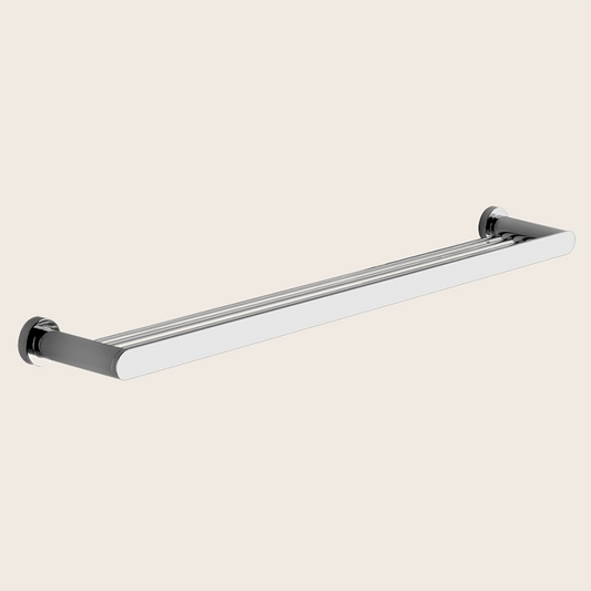 Gessi Emporio Portasciugamani 45 cm a muro cromo Cromo Lucido in naturale montato a parete, vista del design e della finitura