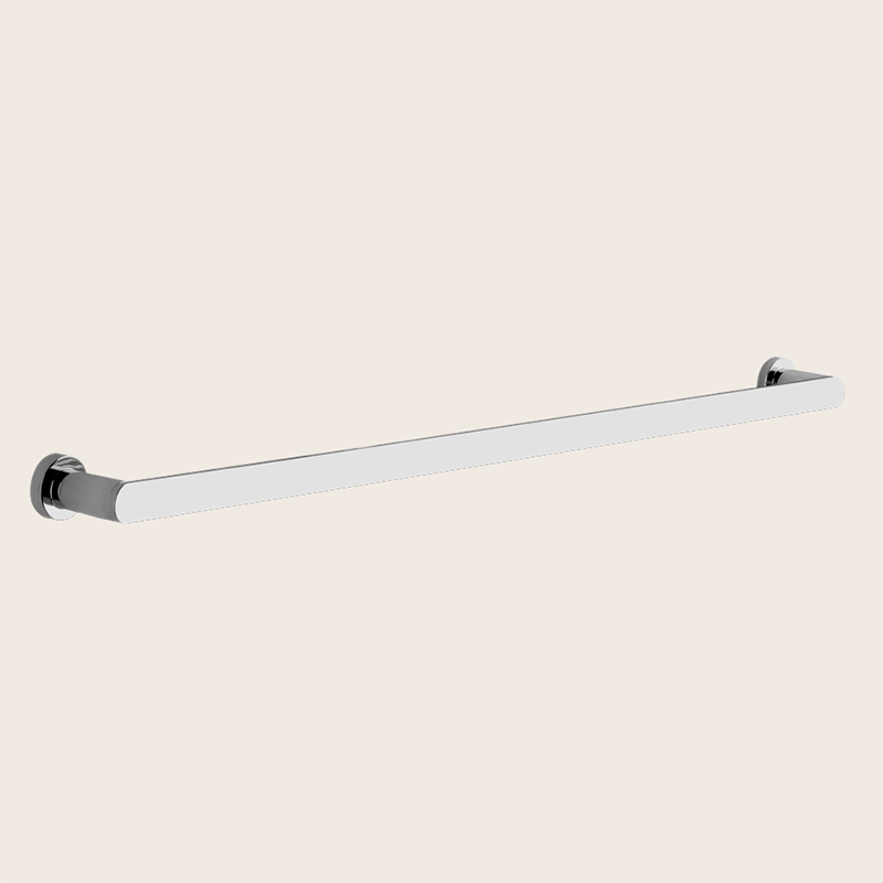 Gessi Emporio Portasciugamani 60 cm a muro cromo Cromo Lucido montato a parete, vista del design e della finitura