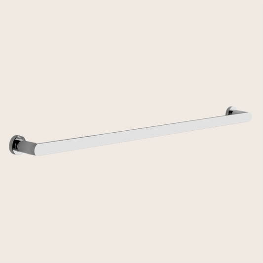 Gessi Emporio Portasciugamani 60 cm a muro cromo Cromo Lucido montato a parete, vista del design e della finitura