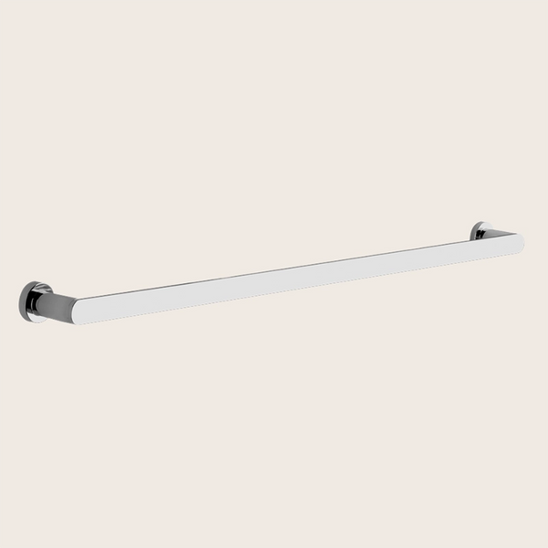 Gessi Emporio Portasciugamani 60 cm a muro cromo Cromo Lucido montato a parete, vista del design e della finitura