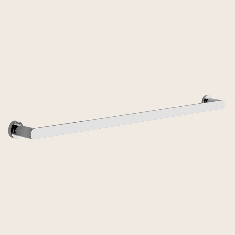 Gessi Emporio Portasciugamani 60 cm a muro cromo Cromo Lucido montato a parete, vista del design e della finitura