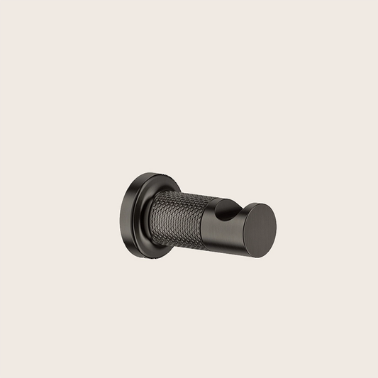 Gessi Inciso Appendino bagno A Parete black xl montato a parete, vista del design e della finitura
