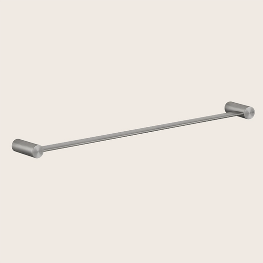 Gessi Porta asciugamani 60 cm a parete steel brushed in satinato montato a parete, vista del design e della finitura