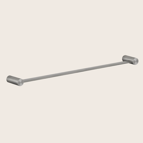 Gessi Porta asciugamani 60 cm a parete steel brushed in satinato montato a parete, vista del design e della finitura