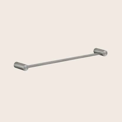 Gessi Portasciugamani 45 cm a muro steel brushed in satinato e spazzolato montato a parete, vista del design e della finitura