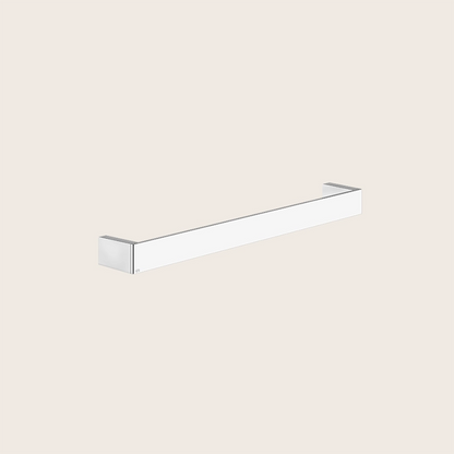 Gessi Rettangolo Portasciugamani 45 a muro cromo Cromo Lucido montato a parete, vista del design e della finitura