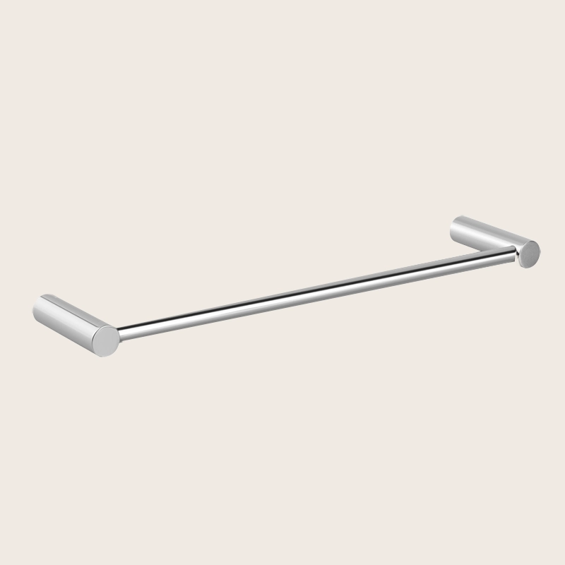 Gessi Trasparenze Portasciugamani 30 cm Cromo in lucido montato a parete, vista del design e della finitura