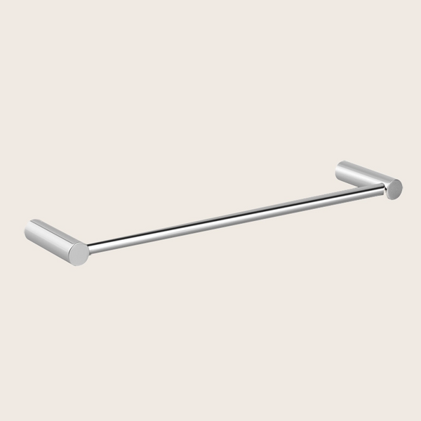 Gessi Trasparenze Portasciugamani 30 cm Cromo in lucido montato a parete, vista del design e della finitura