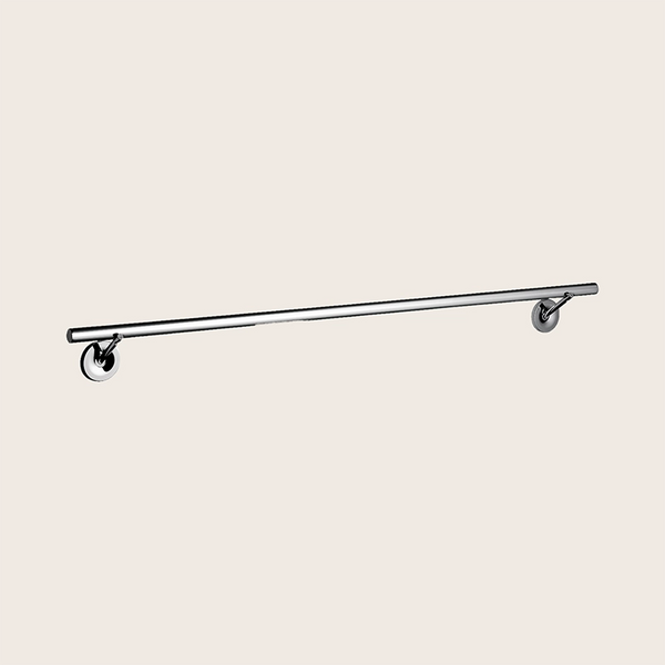 Hansgrohe AXOR Starck Portasciugamani 93 Cm a muro Cromo in lucido e cromato montato a parete, vista del design e della...