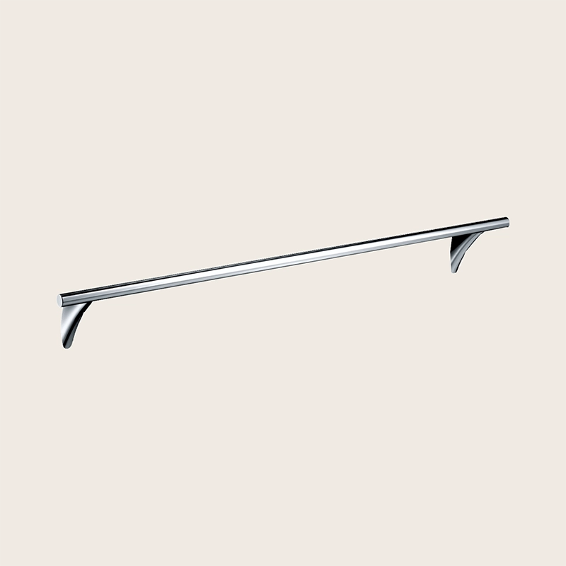 Hansgrohe Axor Massaud Porta Salviette 60 Cm Cromo in lucido montato a parete, vista del design e della finitura
