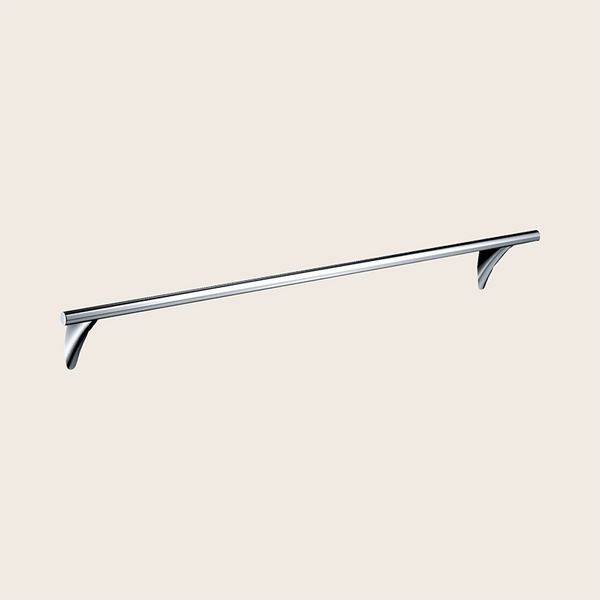 Hansgrohe Axor Massaud Porta Salviette 60 Cm Cromo in lucido montato a parete, vista del design e della finitura