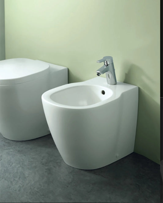 Ideal Standard Connect bidet a terra filo parete bianco lucido E774201