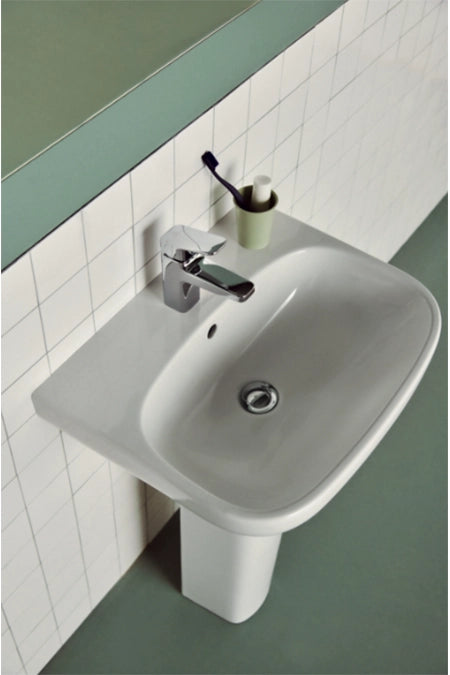 Ideal Standard I.Life A lavabo 60 cm con colonna bianco lucido
