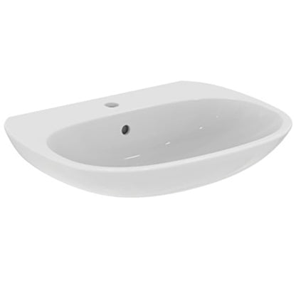 Ideal Standard Tesi Lavabo 65 cm con semicolonna bianco dettaglio Exagonshop