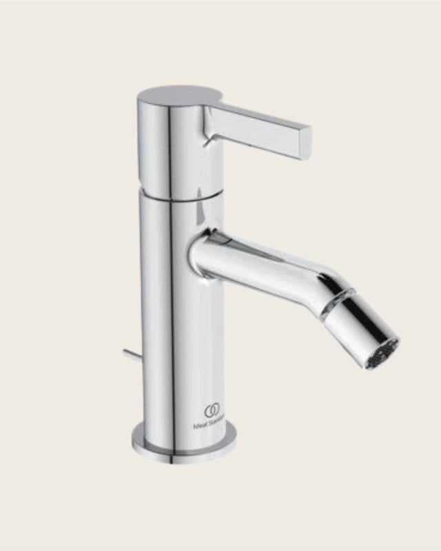 Ideal standard joy bc784aa miscelatore monocomando bidet Cromo Lucido in cromato, vista frontale della maniglia e della...