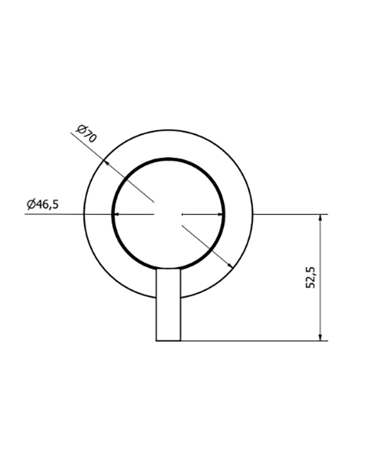 Jabil Miscelatore doccia 1 VIA senza parte incasso cromo 73008