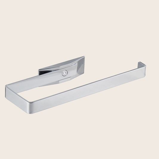 Koh-I-Noor Lem 2.T Portasciugamani 22 cm Cromo Cromato in alluminio montato a parete, vista del design e della finitura...