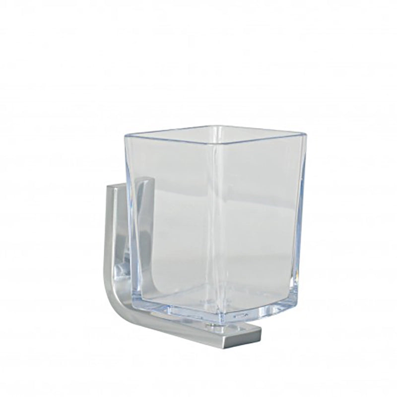 Koh-I-Noor Materia portaspazzolini ad incollo a parete cromo 6018KK