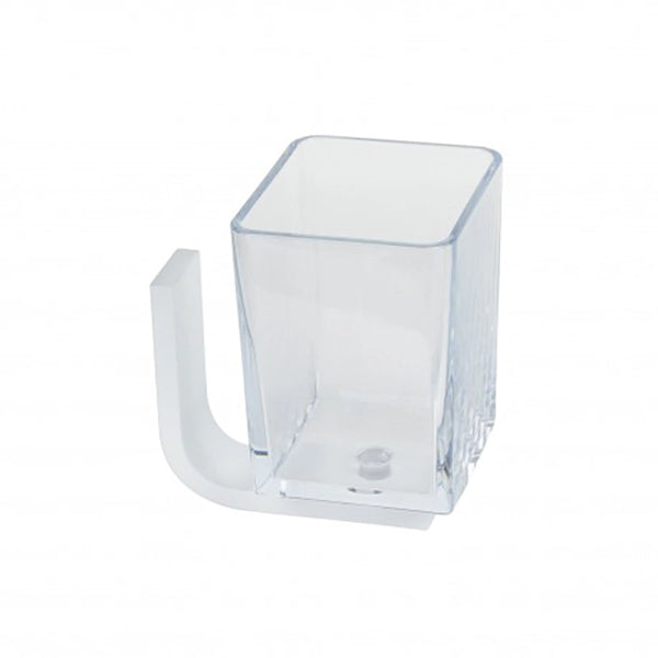 Koh-I-Noor Materia portaspazzolini ad incollo bianco 6018V