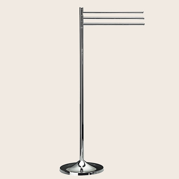 Koh-i-noor KOKO 5030 piantana portasciugamani 3 barre a pavimento cromo
