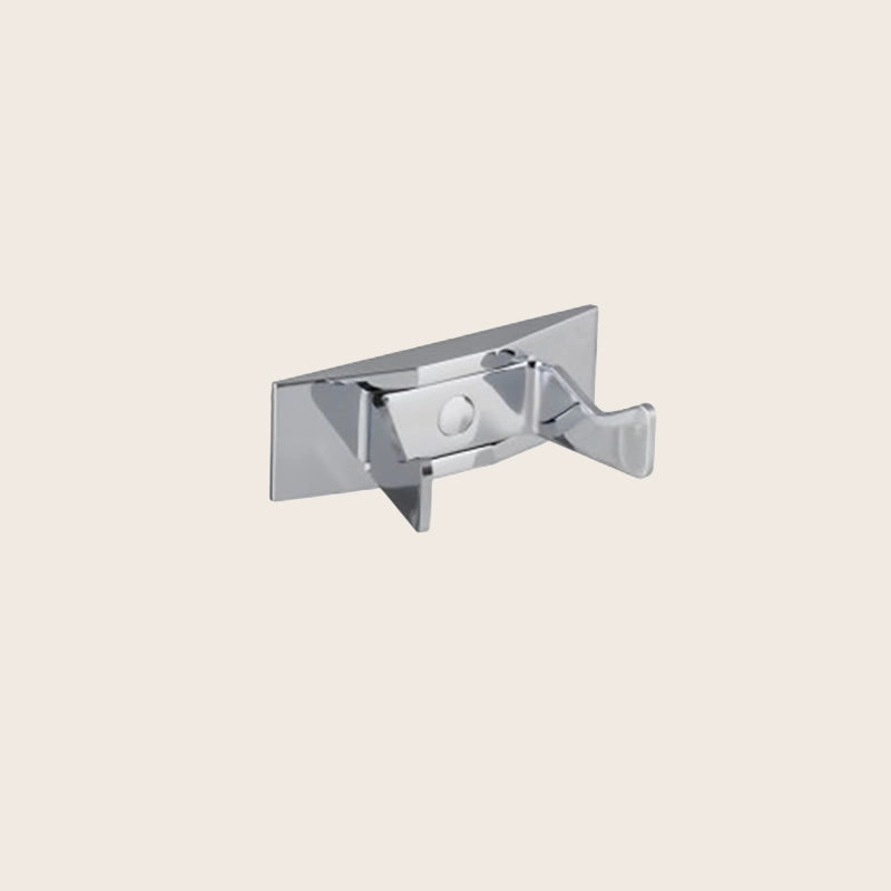 Koh-i-noor Lem 2.0 appendino bagno doppio ad incollo 6216KK in lucido montato a parete, vista del design e della finitura...