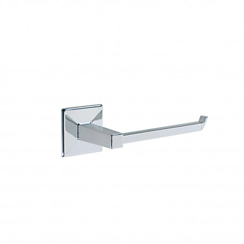 Koh-i-noor Tilda porta rotolo ad incollo 5708KK in ottone e abs montato a parete, vista del design e della finitura - Koh...