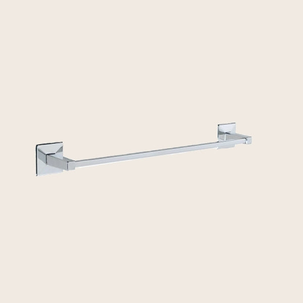 Koh-i-noor Tilda portasciugamani 57 cm ad incollo 5704 in lucido montato a parete, vista del design e della finitura...