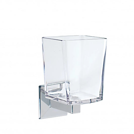 Koh-i-noor Tilda portaspazzolini ad incollo parete cromo 5718KK