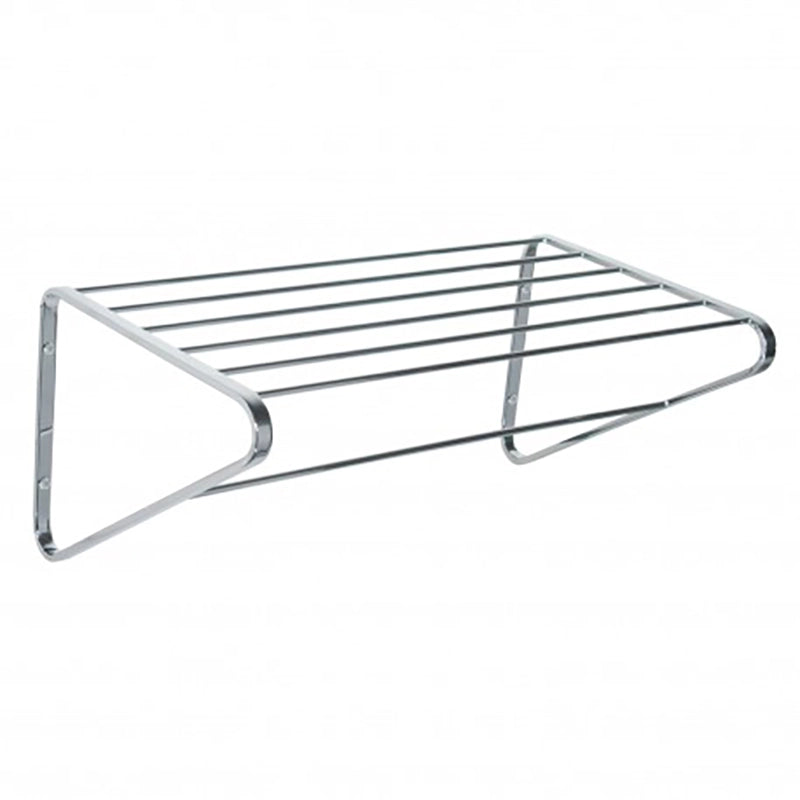 Koh-i-noor Tilda rack portasciugamani in lucido e naturale montato a parete, vista del design e della finitura - Koh I Noor