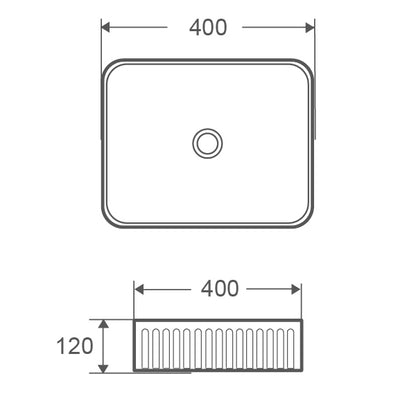 Mobile bagno 120x46 Urbino cannettato petrolio con anta e lavabo