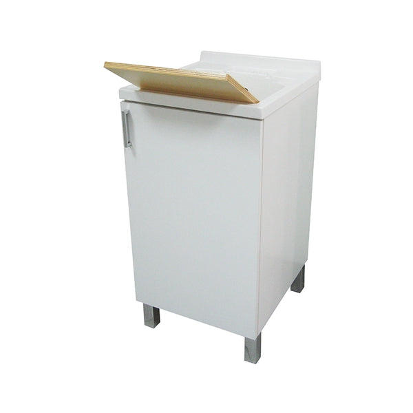 Lavatoio 45x50 bianco con gocciolatoio