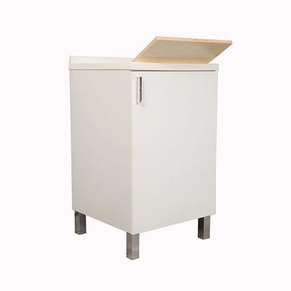 Lavatoio 50x50 bianco con gocciolatoio